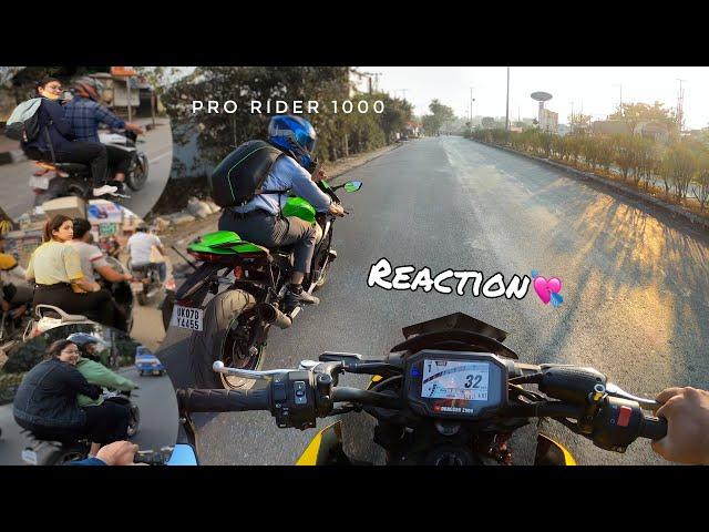 Cute Girl reaction on Kawasaki Z900 | Drag race Z900 vs Zx-10r #cutegirlreaction #girlsreactions