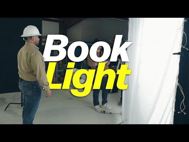 How to Interview Lighting Book Light | Aputure 1200d Pro