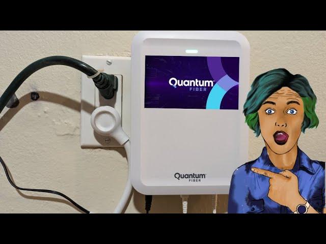 Quantum Fiber internet First thoughts, review, & impressions with router gateway