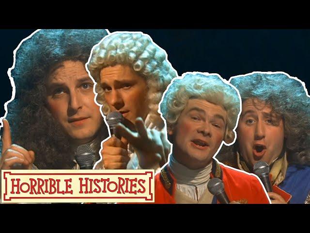 The 4 Georges - Born 2 Rule | Horrible Histories song