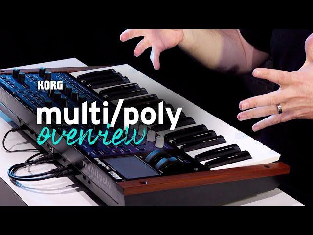 Korg multi/poly – Explore the features and capabilities