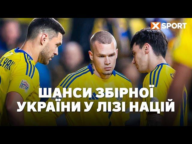 Ліга націй: усі можливі варіанти для збірної України в останніх матчах