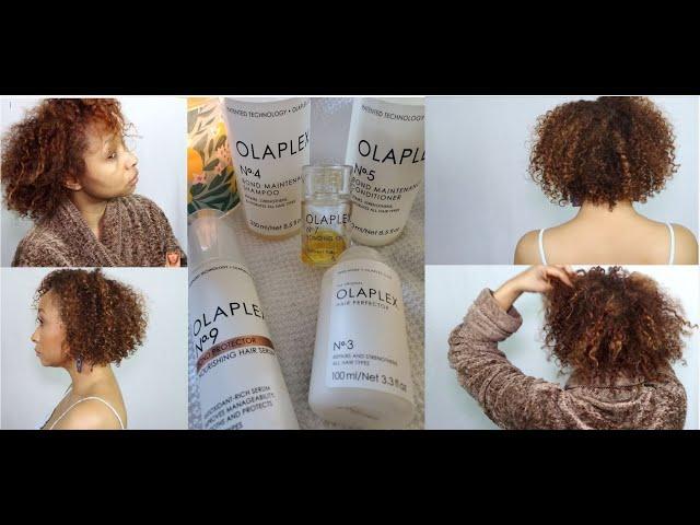 Olaplex#3, #4, #5, #9 & #7 | Wash Day Routine | Low Density Curls | MakeUPbyKiani