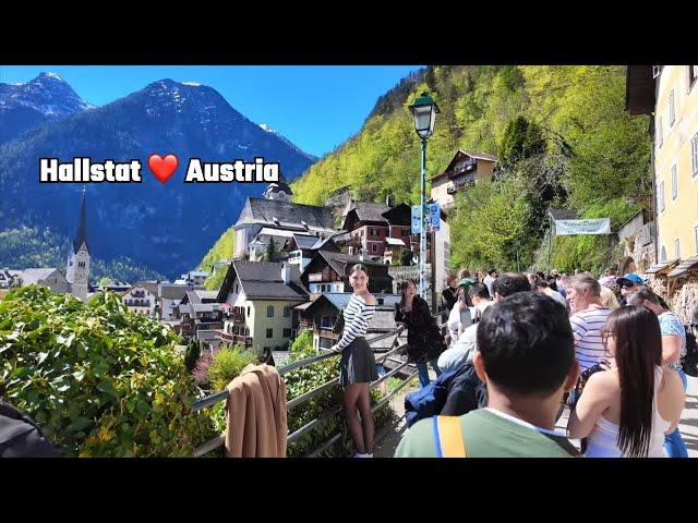 UNESCO’s Most Beautiful Village in Austria  Hallstatt Walk in the Alps | Stunning Lake Views 4K