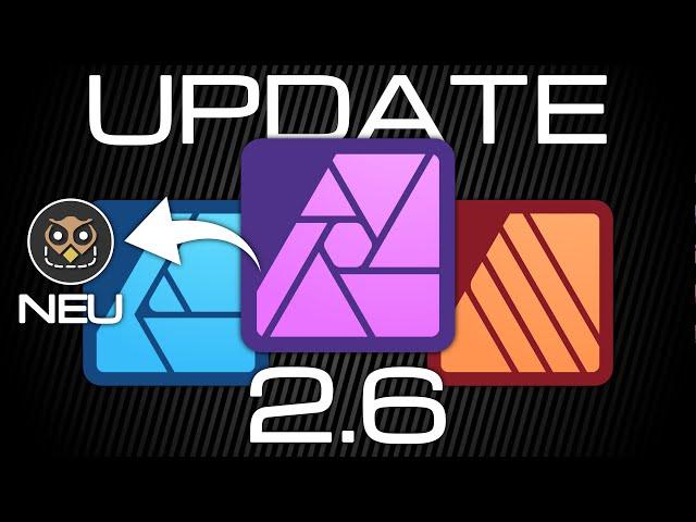 KI Funktionen & mehr | Das Affinity 2.6 Update ist da!