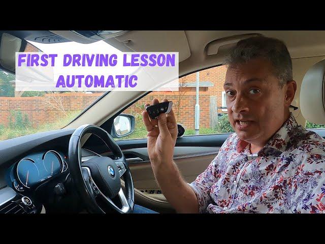 First Driving Lesson - How To Drive Automatic Car