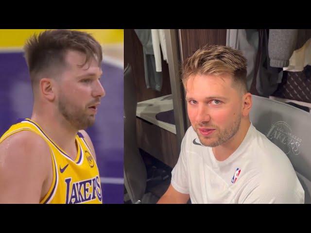 Luka Doncic speaks about his TERRIBLE shooting in first games with Lakers