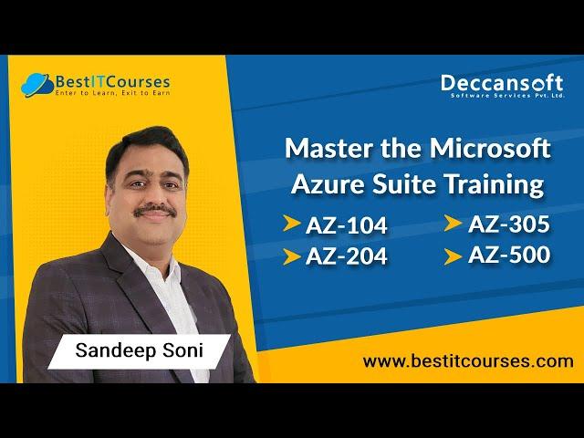 Master the Microsoft Azure Suite Training | AZ-104, AZ-204, AZ-305 & AZ-500 | Special offer