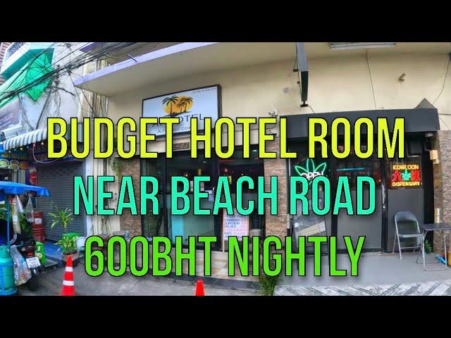 EXCELLENT LOCATION SOI 7 PATTAYA BUDGET HOTEL NEAR BEACH ROAD REVIEW - A7 Hotel - 600BHT NIGHTLY