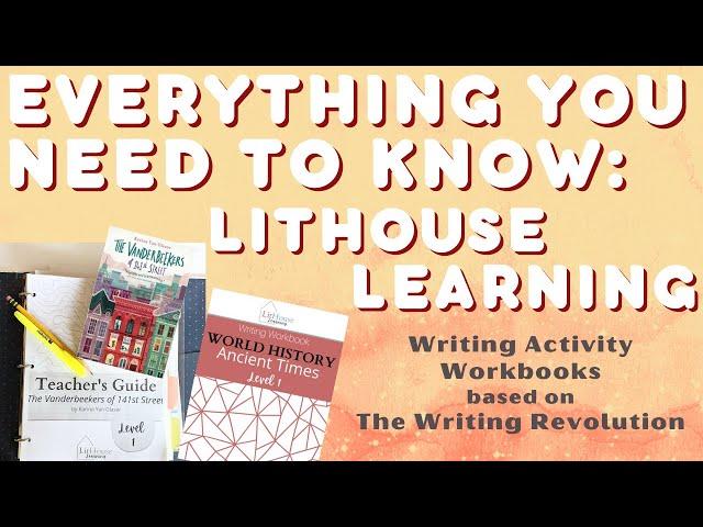 LITHOUSE LEARNING // TWR WRITING HOMESCHOOL RESOURCE // LITERATURE & WORLD HISTORY ACTIVITIES