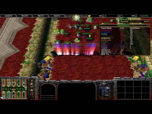 Warcraft 3 TFT - Pokemon Defense #2