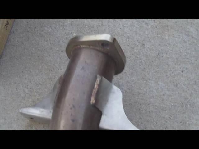 HKS downpipe for EVO 9