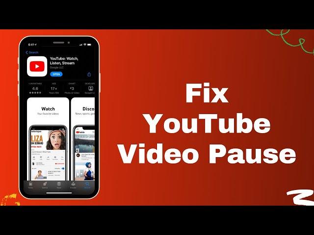 How to Fix YouTube Video Pause Automatic | Fix YouTube Problems