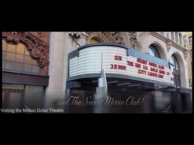 A Tour of the Historic Million Dollar Theatre #visitingwithmrv #travel #hollywood