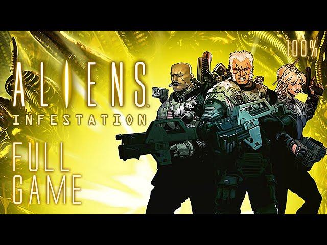 Aliens: Infestation (Nintendo DS) - Full Game 1080p HD Walkthrough (100%) - No Commentary