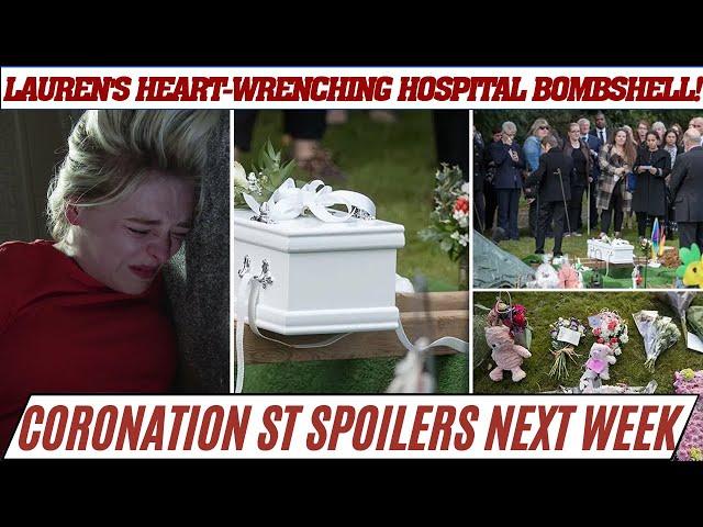 Shocking Tragedy Strikes Coronation Street: Lauren's Heart-Wrenching Hospital Bombshell! | #Corrie