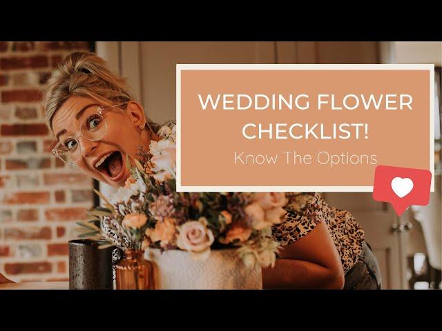 Ultimate Wedding Flower Guide | Checklist