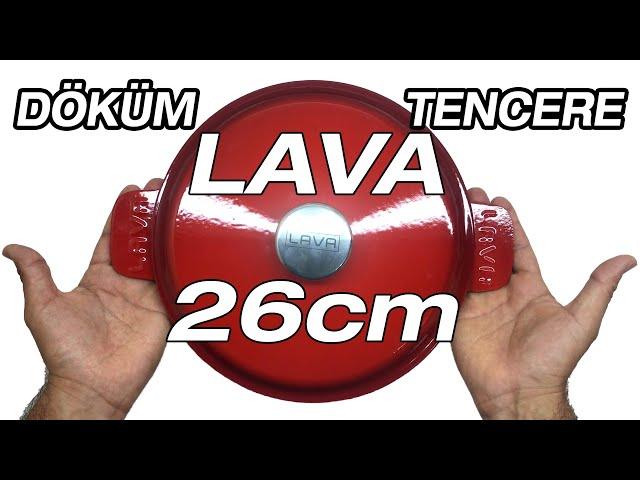 LAVA DÖKÜM TENCERE 26 cm  kutusu açıp inceliyorum #lava #döküm