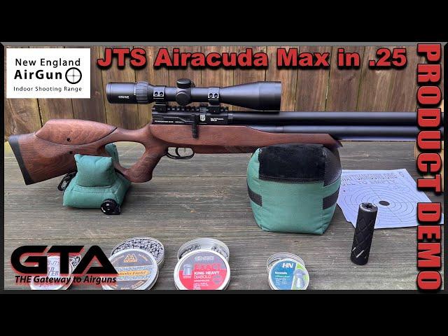 JTS AIRACUDA MAX .25 – Product Demo - Gateway to Airguns