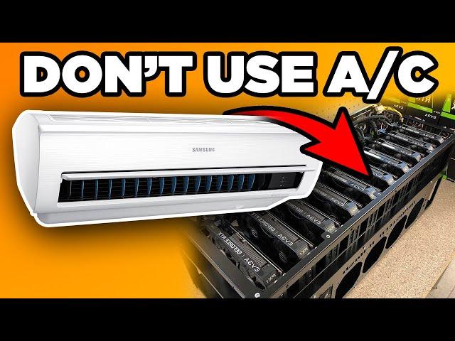 Dont use AC to cool Mining rigs