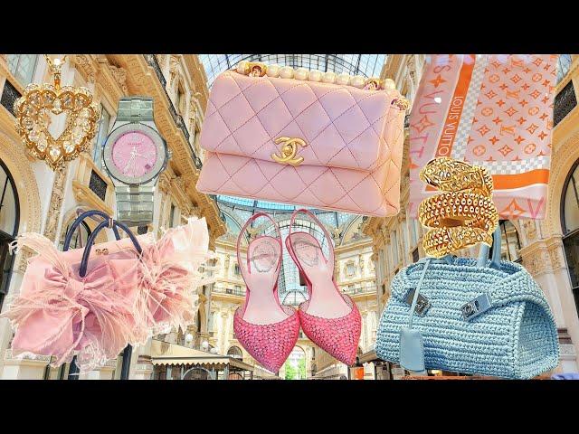 Shopping in Milan: CHANEL, LV, JIMMY CHOO, BULGARI, ETRO, FENDI, CELINE....Luxury Shopping Vlog 2024