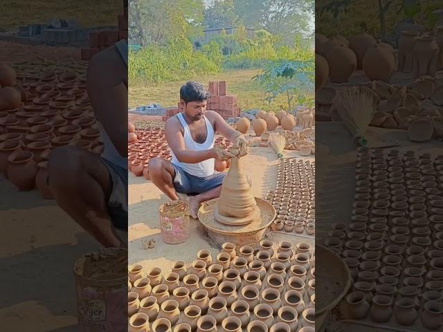 India pottery maker #pottery #indianpottery