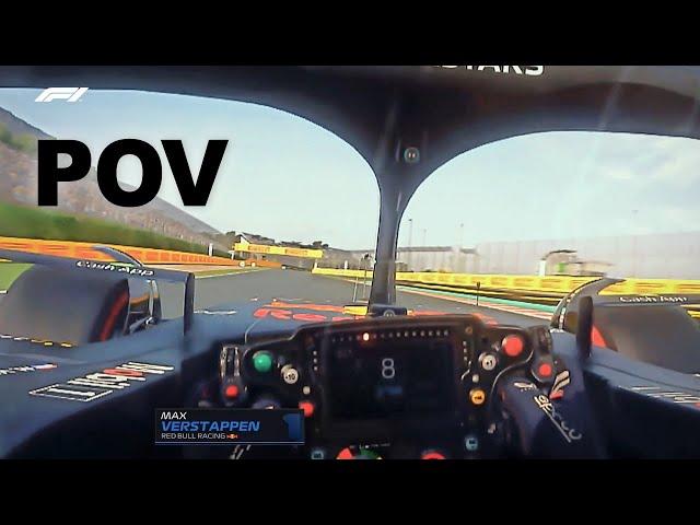 F1 VISOR CAM: Max Verstappen's 2023 Japanese GP Pole Lap Through Helmet Cam |#AssettoCorsa