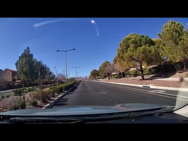 Driving through Summerlin 20 mins from Las Vegas Strip