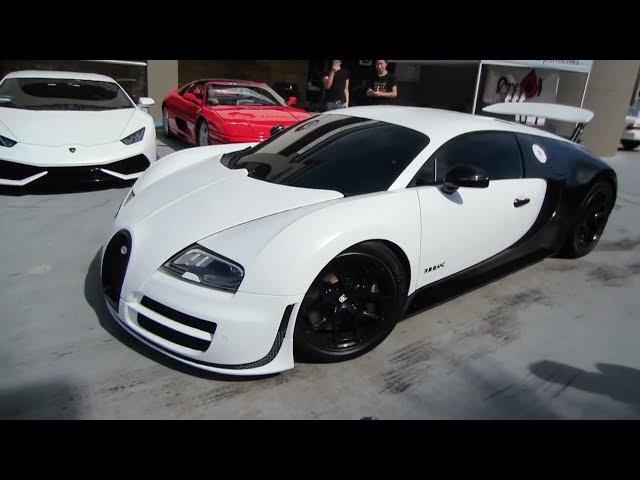 Bugatti Veyron Super Sport "Pur Blanc" (w/ startup)