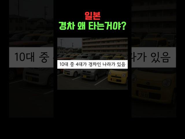 일본에서 경차를 탈 수밖에 없는 이유