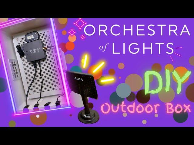 Building the Ultimate Orchestra of Lights Outdoor Box | Step-by-Step Guide!