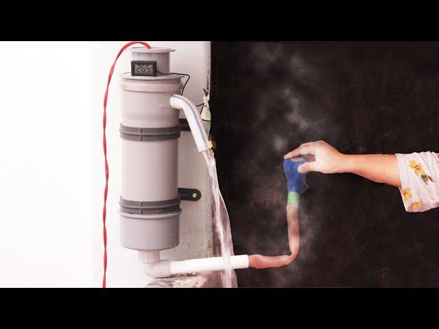 How to make DIY Instant Water Heater at Home under $10 || Warm water within 2 Minutes || DIY Geyser