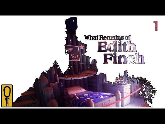 What Remains of EDITH FINCH Ep. 1 - EVERY FINCH IS BURIED IN THE LIBRARY - Let's Play Gameplay