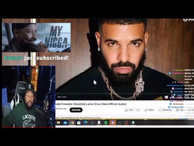 Dj Akademiks Reacts To Drake ‘The Heart Part 6’ Kendrick Lamar Diss ‘DID DRAKE FINESSE ?