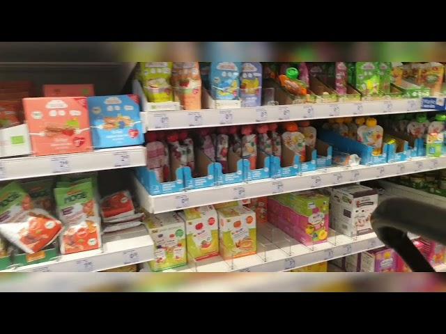 Grocery shopping for baby essentials//baby's daily needs