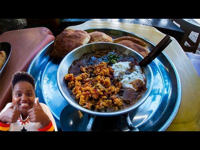 Favourite Local Breakfast in Ethiopia, Addis Ababa