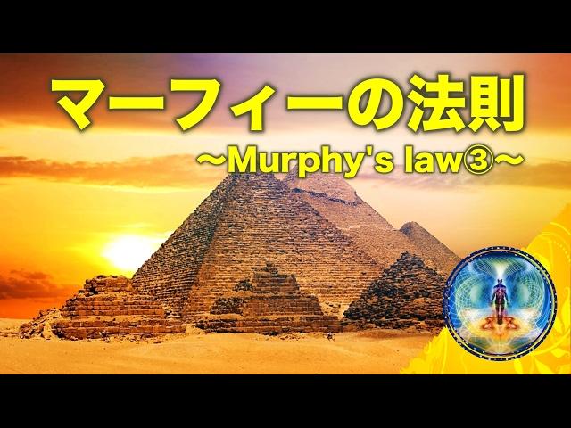 【マーフィーの法則】より良い成功を収める為に理解すべきこと（Murphy's law③）