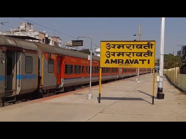 Amaravati Railway Station# Full Information with Subtitle# Travel India #station views with sanjay