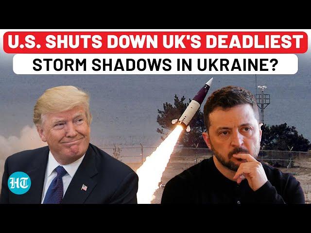 Trump Says No More? U.S. Grounds Britain’s Storm Shadows in Ukraine as Russia Rains Hell on Kyiv?