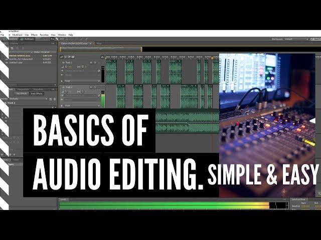 How I do my Radio Advertisement Editing on Adobe Audition (Basic Intro) | KJM Promotions