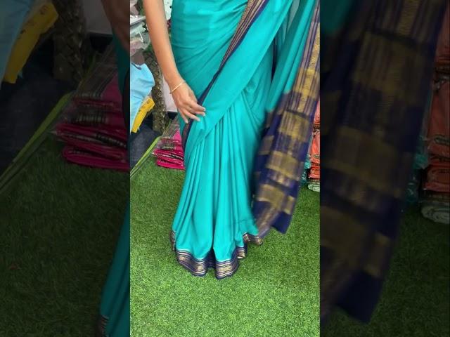 For more colours & information click the link #JR Creations #subscribe#mysore silk crape sarees