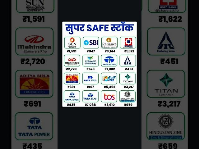 Super Safe Stocks #topstocks #topshare #futurestocks #stocks2024 #shorts #short