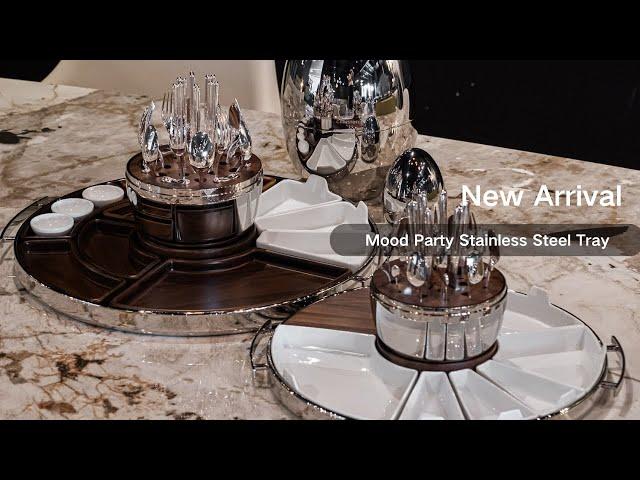 ChristofleTrays Unboxing | Mood Party Stainless Steel Tray