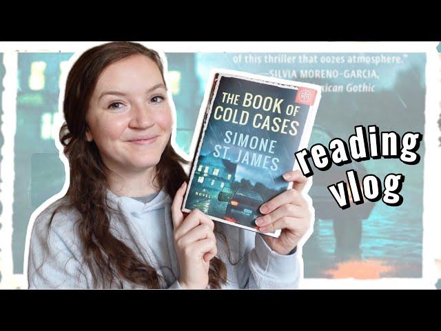 THE BOOK OF COLD CASES reading vlog! 