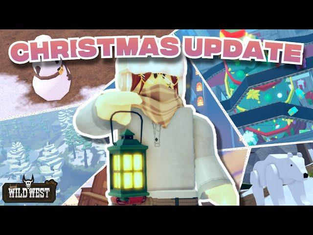 A NEW CHRISTMAS UPDATE IS OUT? (2024!) // The Wild West Roblox Video