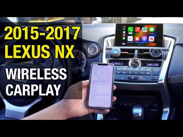 2015-2017 Lexus NX | Wireless CarPlay Android Auto | DIY Installation