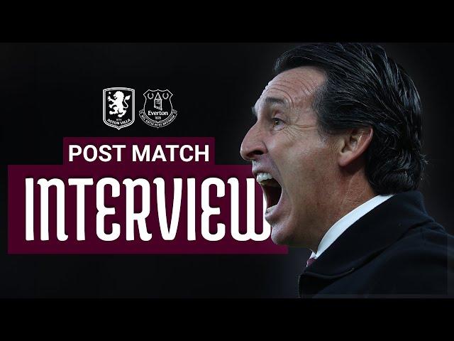 POST MATCH | "The supporters were helping us" Unai Emery on an incredible Victory over Everton.