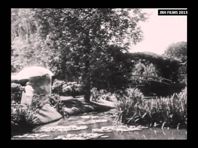 Claude Monet - Filmed Painting Outdoors (1915)