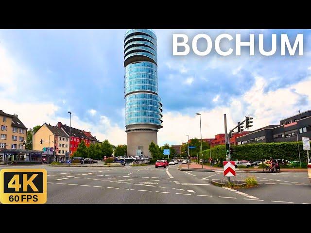 Driving Tour 4K: Bochum Germany 2024  | City Travel & Sightseeing Tour