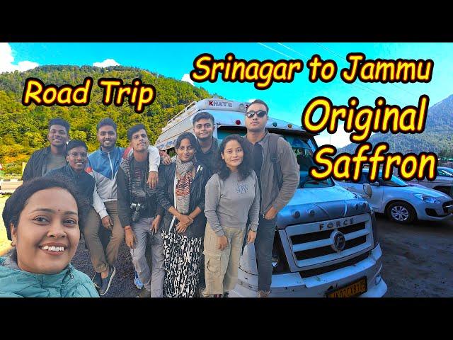 Srinagar to Jammu to Kolkata || Road Trip || Buy Kashmiri Saffron || Tarsar Marsar Trek 2024 Ep.23